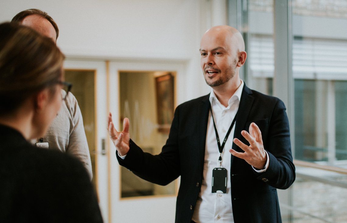 Fungerende direktør John-Eivind Velure