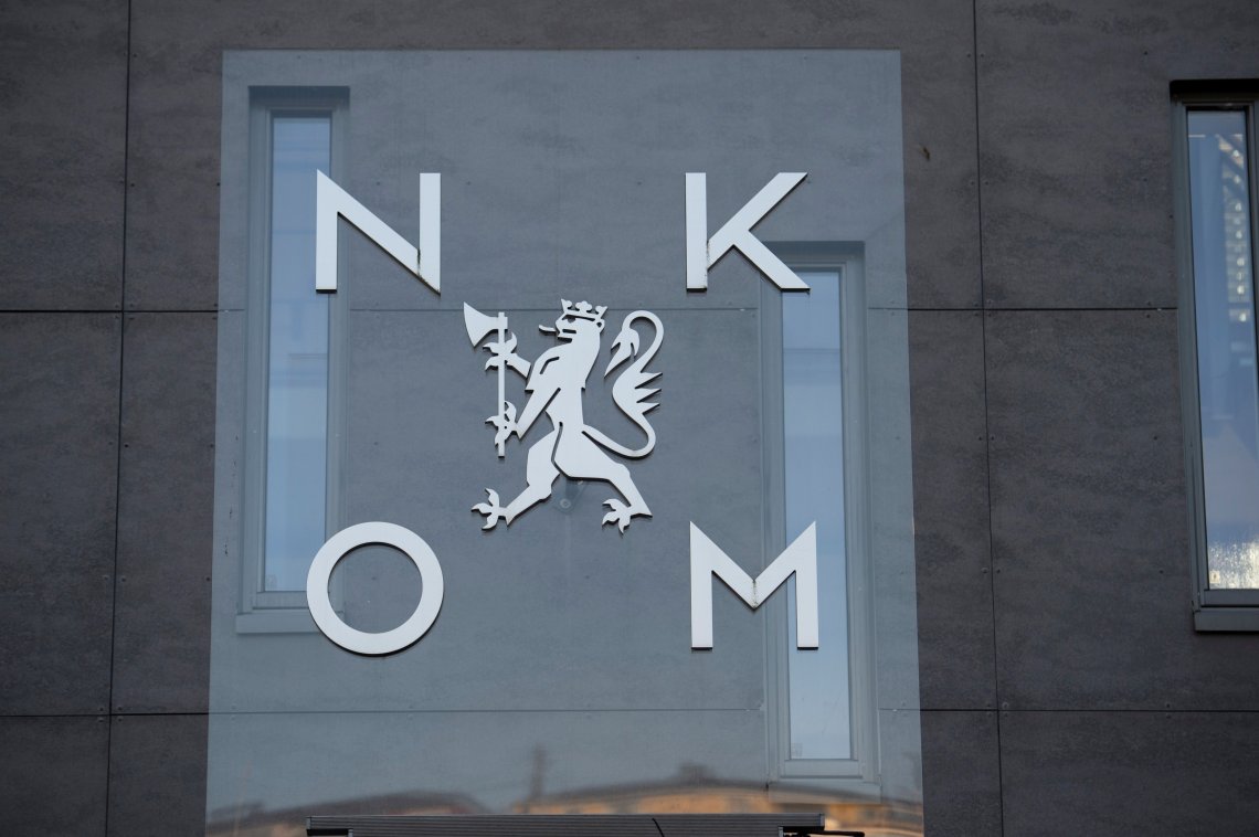 Nkom skilt