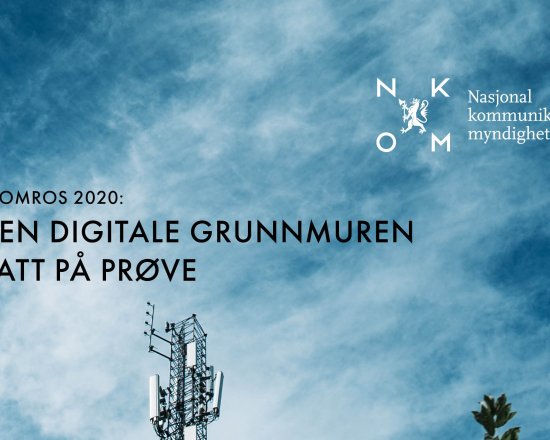 forside av EkomROS 2020 rapporten