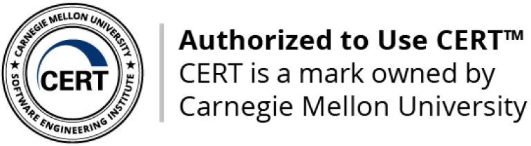 Authorized to Use CERT logo